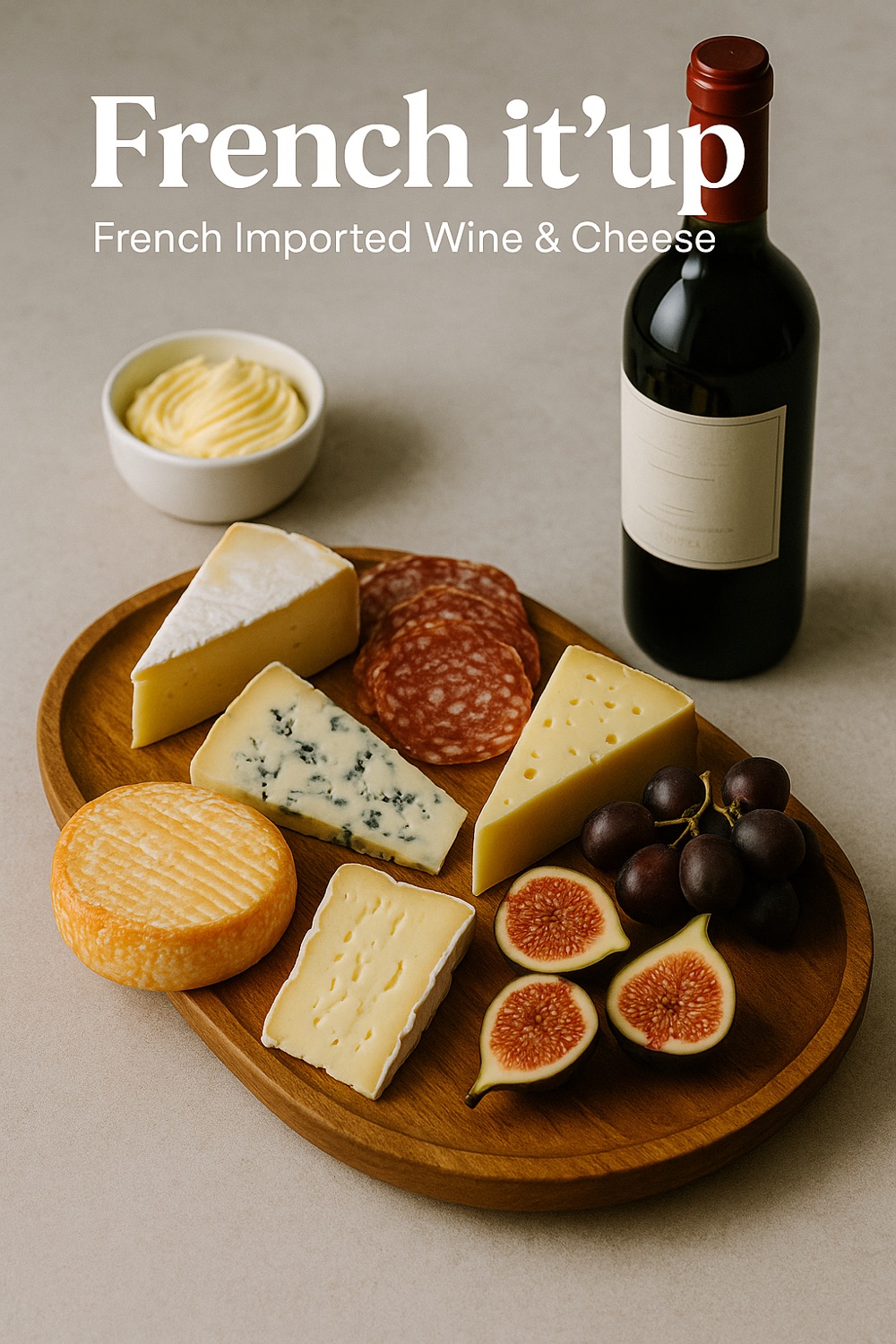 Plateau et vin
